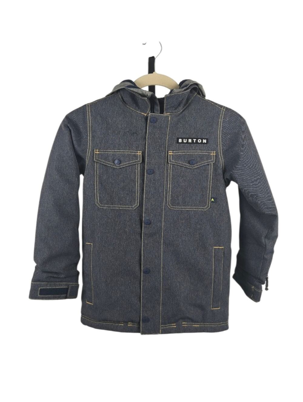 Burton Dhaka Jacket Denim Blue Youth Size Large